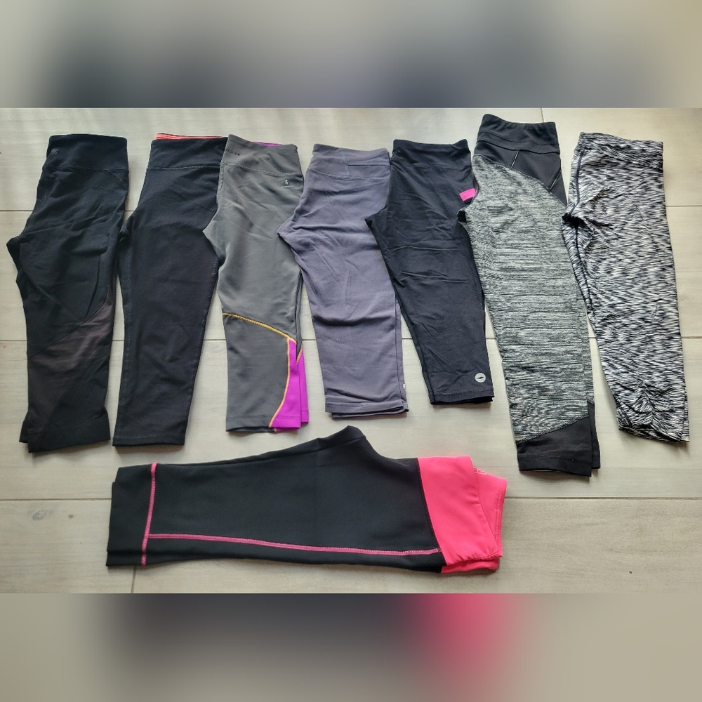 8 Pairs Athletic Pant Bundle Size Smalls